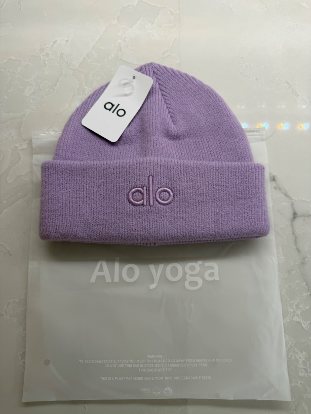 ALO Beanie Purple